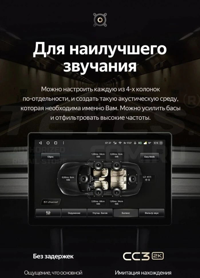 Штатная магнитола Teyes CC3 2K 4/64 Volkswagen Multivan (T6) 2020+ (11")