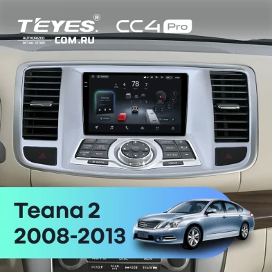 Штатная магнитола Teyes CC4 Pro 8/128 Nissan Teana 2 J32 (2008-2013) F2 Тип-A