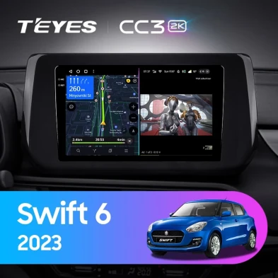 Штатная магнитола Teyes CC3 2K 360 6/128 Suzuki Swift 6 (2023-2026)
