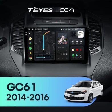Штатная магнитола Teyes CC4 6/64 Geely GC6 1 (2014-2016)