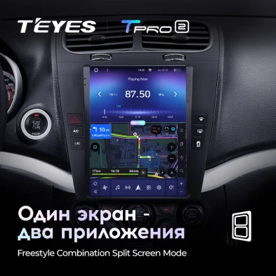 Штатная магнитола Tesla style Teyes TPRO 2 4/32 Nissan Bluebird Sylphy G11 (2005-2012)