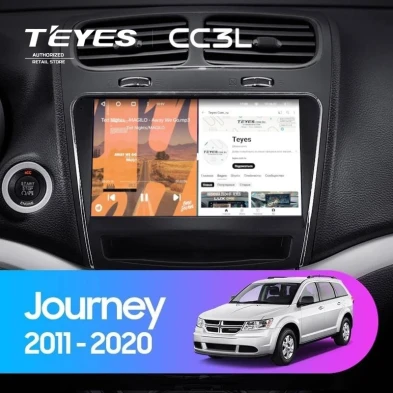 Штатная магнитола Teyes CC3L 4/64 Dodge Journey JC (2011-2020)
