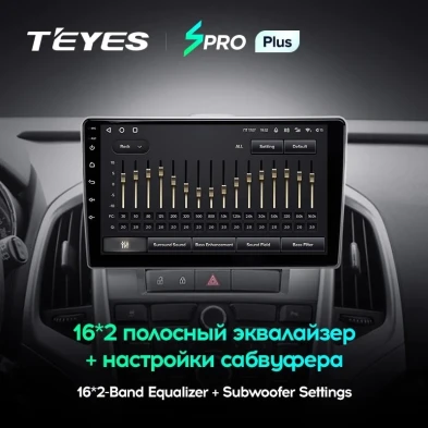 Штатная магнитола Teyes SPRO Plus 4/32 Opel Astra J (2009-2017)